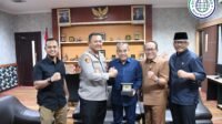 Kapolres Madiun Kota bersama Ketua Dan Wakil DPRD Kota Madiun berkomitmen menjaga Kota Madiun yang aman nyaman dan kondusif