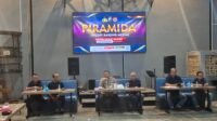 Polres Madiun Kota ajak awak media ngopi bareng bertajuk Piramida di Garasi Cafe Rabu malam