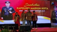 Malam pisah sambut Kapolres Madiun Kota berlangsung di gedung Unmer Madiun