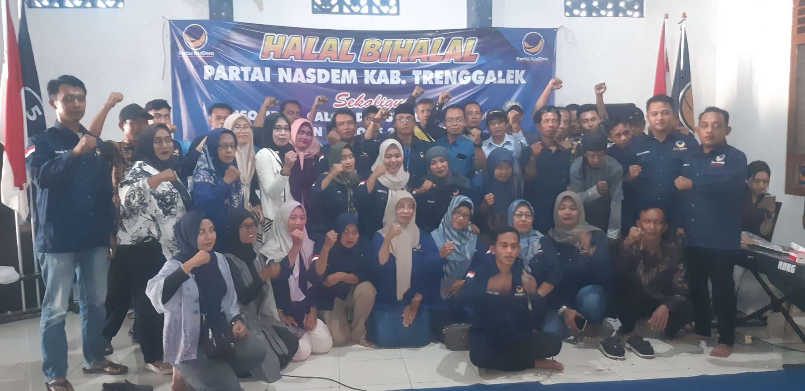 DPC Partai Nasdem Trenggalek gelar halal bihalal