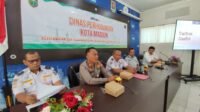 Lantas Polres Madiun Kota bersama Dishub dan instansi terkait akan gencarkan sosialisasi rekayasa lalu lintas di Jalan Diponegoro