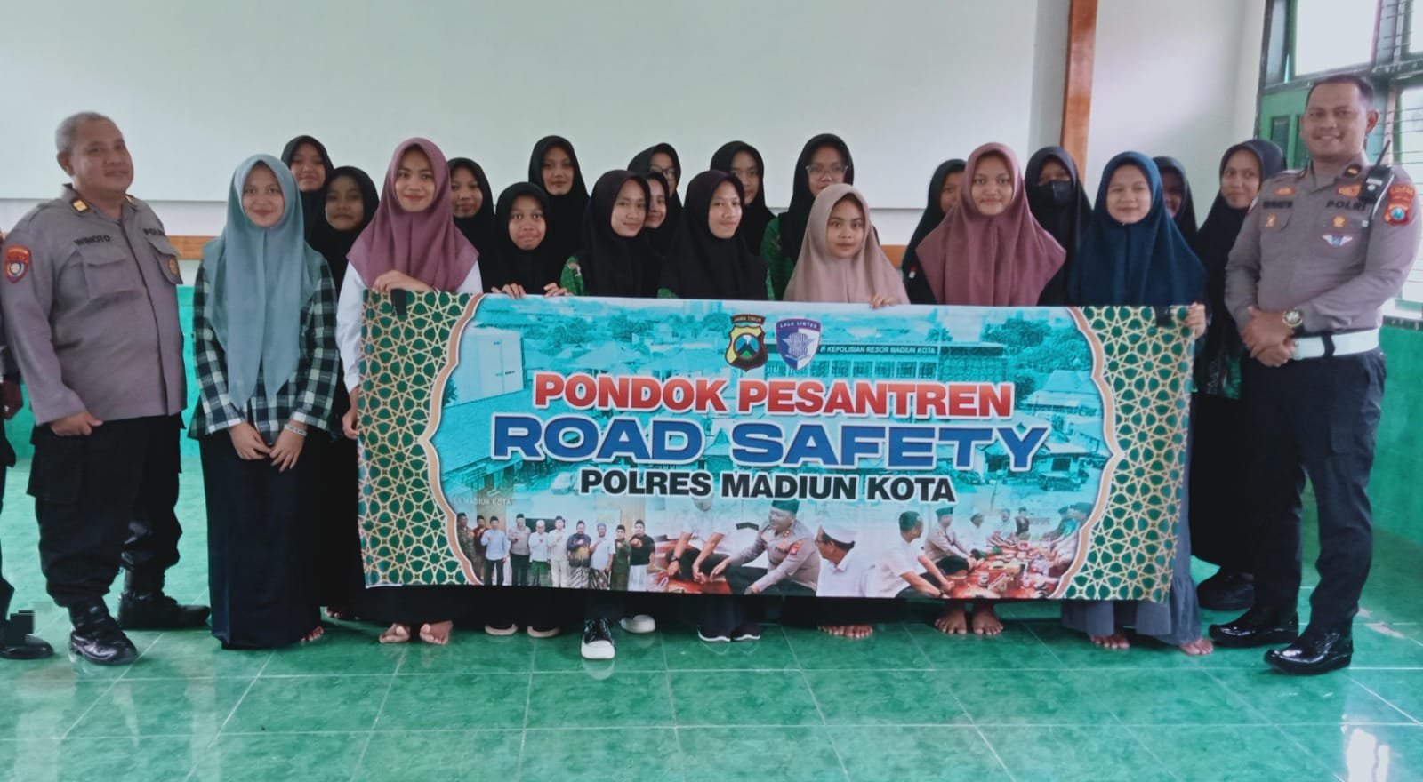 Polres Madiun Kota berikan edukasi ke pondok pesantren Kanzul Ulum