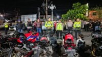 Sebanyak 10 motor diamankan Polres Sukoharjo yang terindikasi balap liar