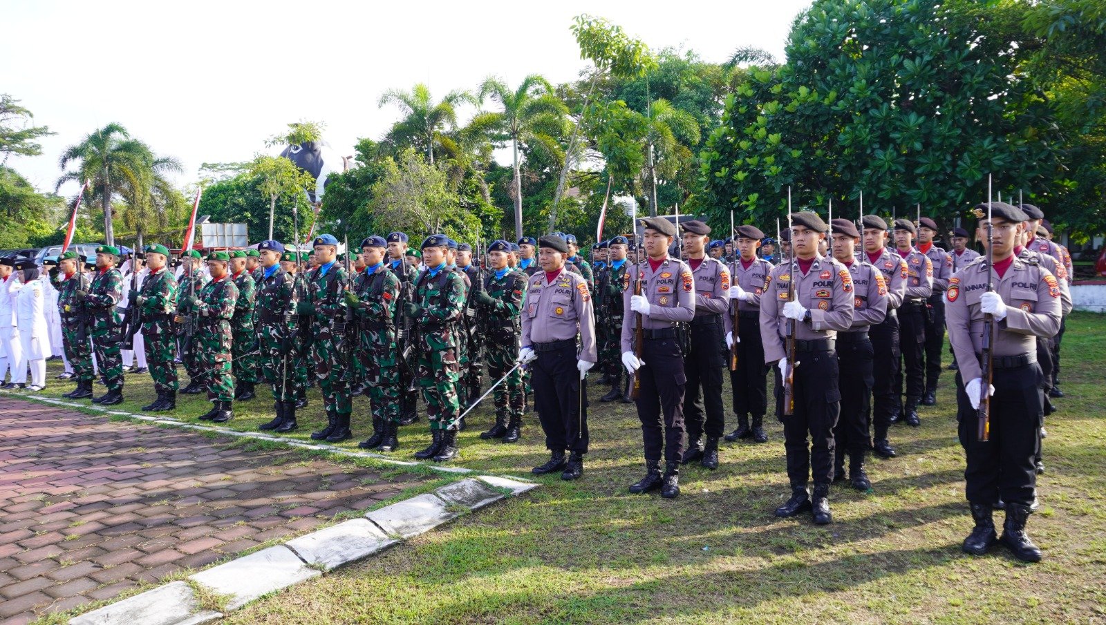Hari lahirnya Pancasila yang diselenggarakan di Alun-alun Kidul Komplek perkantoran Boyolali Desa Kemiri, Kecamatan Mojosongo, Kabupaten Boyolali