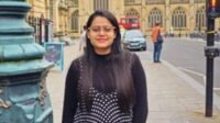 Bhoomi Chauhan ,mahasiswi yang tinggal di London selamat dari crash Air India (Foto : Istimewa)