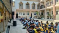 Para siswa mengikuti kegiatan public speaking, leadership dan juga adab Islam (Foto : Nugie,NewsTujuh)