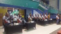 Peringati Hari Bhayangkara Ke 79 , tim pelajar SMA /SMK ikuti turnamen futsal (Foto : Yog,NewsTujuh)