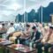 Walikota Madiun,Dandim,Kasat Binmas Polres Madiun Kota serta tokoh agama dan masyarakat hadiri Haflah Akhirusanah Tahun 2025 di Demangan Taman Kota Madiun Sabtu malam (Foto : Yog,NewsTujuh)