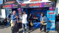 Suasana CFD Kartasura yang disertai promo motor dan gelaran musik dangdut oleh Yamaha SBR (Foto : Yus,NewsTujuh)