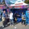 Suasana CFD Kartasura yang disertai promo motor dan gelaran musik dangdut oleh Yamaha SBR (Foto : Yus,NewsTujuh)
