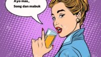 Ilustrasi wanita pemandu lagu (Foto: editing @newstujuh)