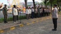 Apel siaga pendadaran warga silat PSHT Sukoharjo (Foto : Yus,NewsTujuh)