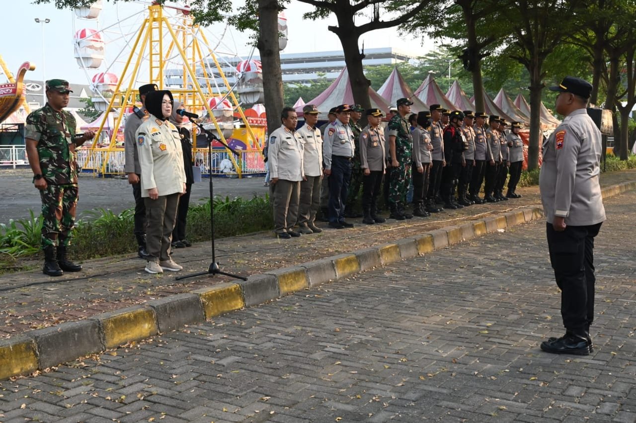 Apel siaga pendadaran warga silat PSHT Sukoharjo (Foto : Yus,NewsTujuh)