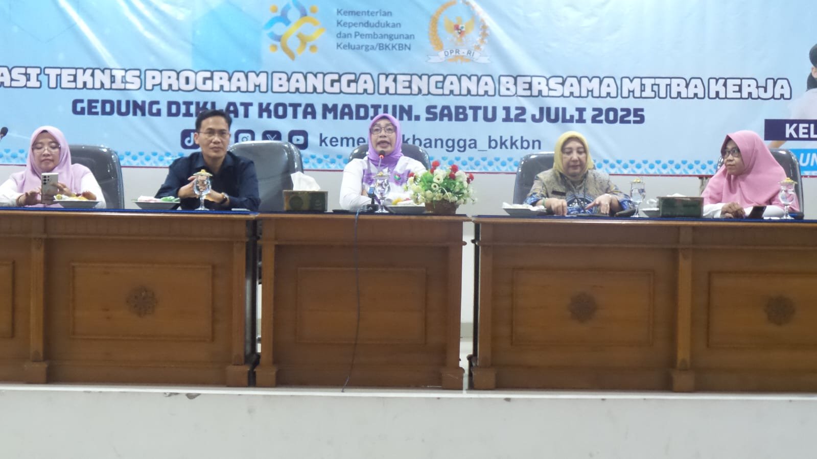 BKKBN Gandeng Daerah Perkuat Edukasi Stunting 10 Kegiatan fasilitasi teknis Program Bangga Kencana yang diselenggarakan di Gedung Diklat Kota Madiun