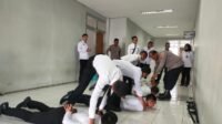 AKP Danar saat memberikan materi pelatihan di Lapas Pemuda Madiun (Foto : Yog,NewsTujuh)