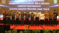Pembinaan kesadaran Bela Negara lingkup masyarakat diselenggarakan di Kota Madiun (Foto : Nw,NewsTujuh)