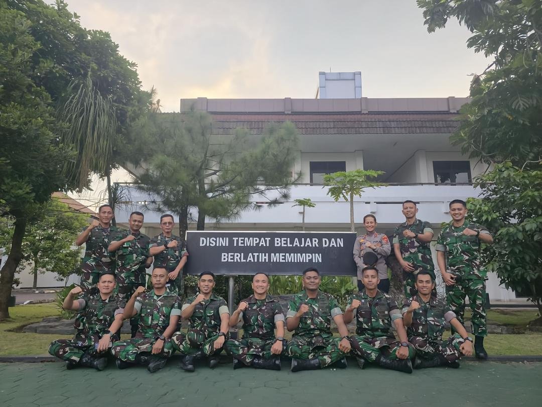 Kompol Dian saat berada di Sesko AD (Foto : Istimewa)
