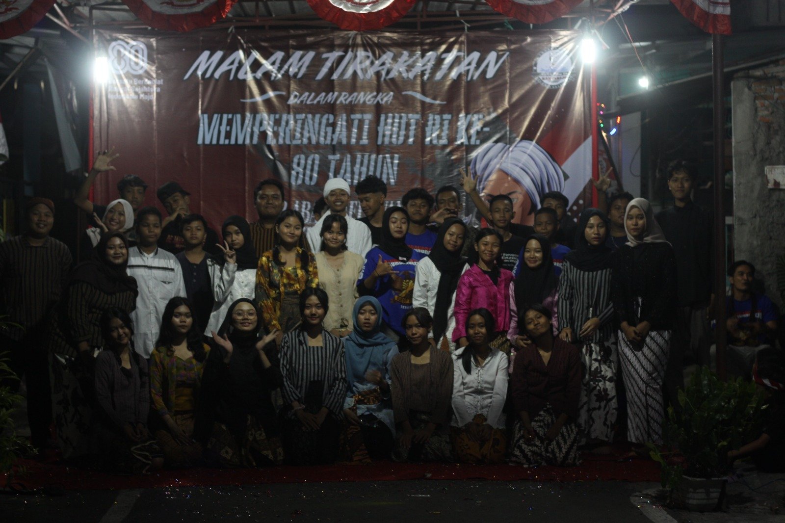Warga Desa Kenang Perang Jawa 200 Tahun, Patriotisme Tetap Membara. (Foto : Nugi, NewsTujuh)
