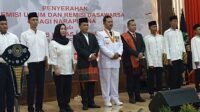 Walikota Madiun Maidi ketika menghadiri acara pemberian remisi kepada para WBP di Lapas Madiun (Foto : Zack,NewsTujuh)