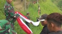 Peringati HUT ke-80 RI, TNI-Polri dan Warga Boyolali Gelar Pawai Merah Putih. (Foto : Nugi, NewsTujuh)