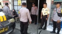Patroli gabungan Polres Madiun Kota tingkatkan kondusifitas (Foto : Zack,NewsTujuh)