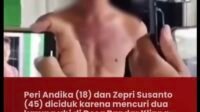 Peri ketika dikonfirmasi oleh awak media (Foto : Sc NewsTujuh)