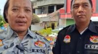 Ketua DPC RGPI Madiun Raya Eri Pramudya (kiri) bersama Pamsus RGPI Madiun Raya Zacky (kanan) - Foto (Yog,NewsTujuh(