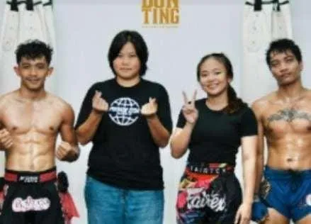 3 Jagoan Muaythai Jawa Barat Terbang ke Bangkok 1 Petarung Muaythai Indonesia ONE Championship Redho Rocky, Syakira Max Muaythai, Edwin Thai Fight. (Foto : NewsTujuh)