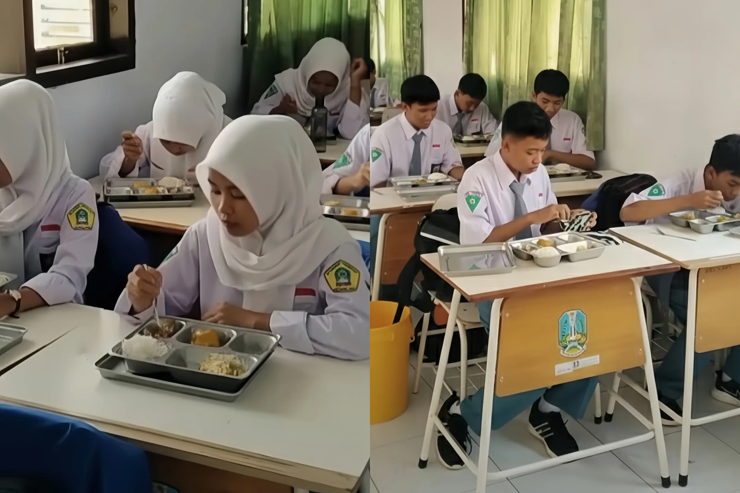 Budaya Industri 3+1 di SMKN 2 Trenggalek, Dimulai dari Program MBG 1 Program MBG SMKN 2 Trenggalek, budaya Industri 3+1, makan bergizi gratis siswa SMK. (Foto : NewsTujuh)
