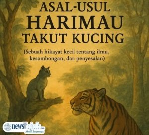 Kenapa Kucing Ditakuti Harimau , Fakta Mengejutkan Dunia Hewan 1 Harimau takut kucing