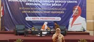 Netty Prasetyani Sosialisasikan Program MBG di Madiun 4 Sosialisasi oleh Netty Prasetyani di Madiun mengenai MBG. (Foto : Naw, NewsTujuh)