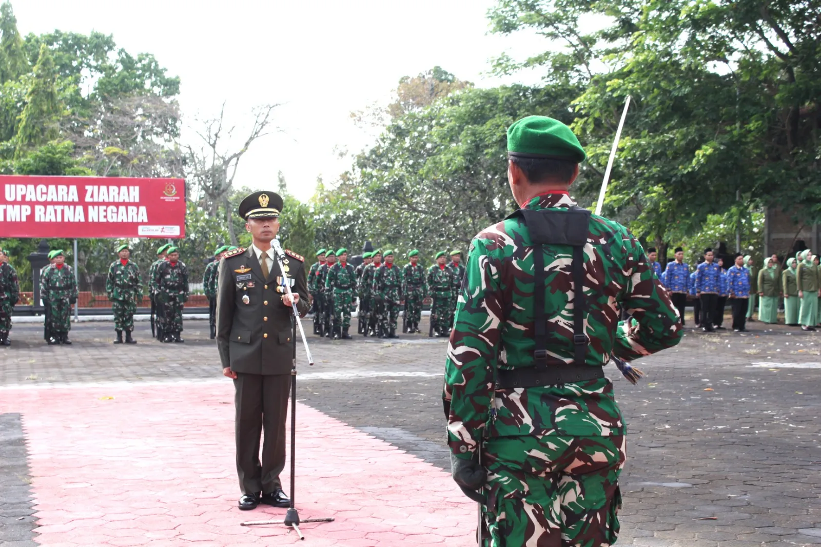 Upacara Ziarah Nasional HUT TNI 2025 di Boyolali 2 Upacara Ziarah Nasional Kodim 0724 Boyolali Jelang HUT TNI ke-80. (Foto : Nug,NewsTujuh)
