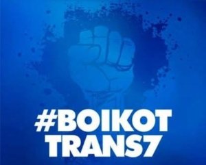 Diduga Lecehkan Ponpes Lirboyo, Trans7 Dikecam dan Terancam Diboikot Publik 2 Tagar Boikot Trans7 ramai di media sosiall ( Foto : Naw , NewsTujuh)