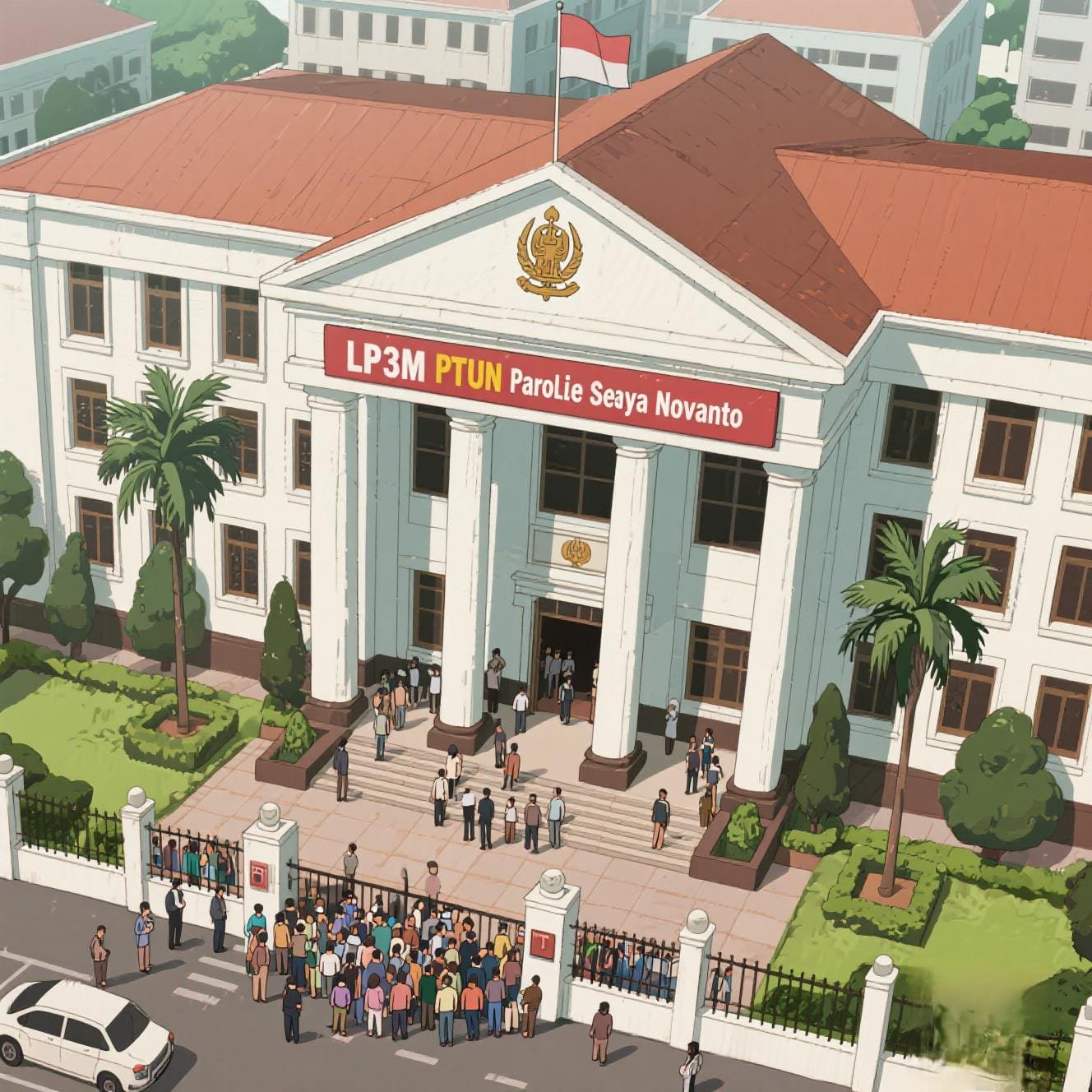 LP3M Gugat Pembebasan Bersyarat Setya Novanto ke PTUN Jakarta 2 Gambar Ilustrasi Pengadilan Negeri Jakarta Selatan.