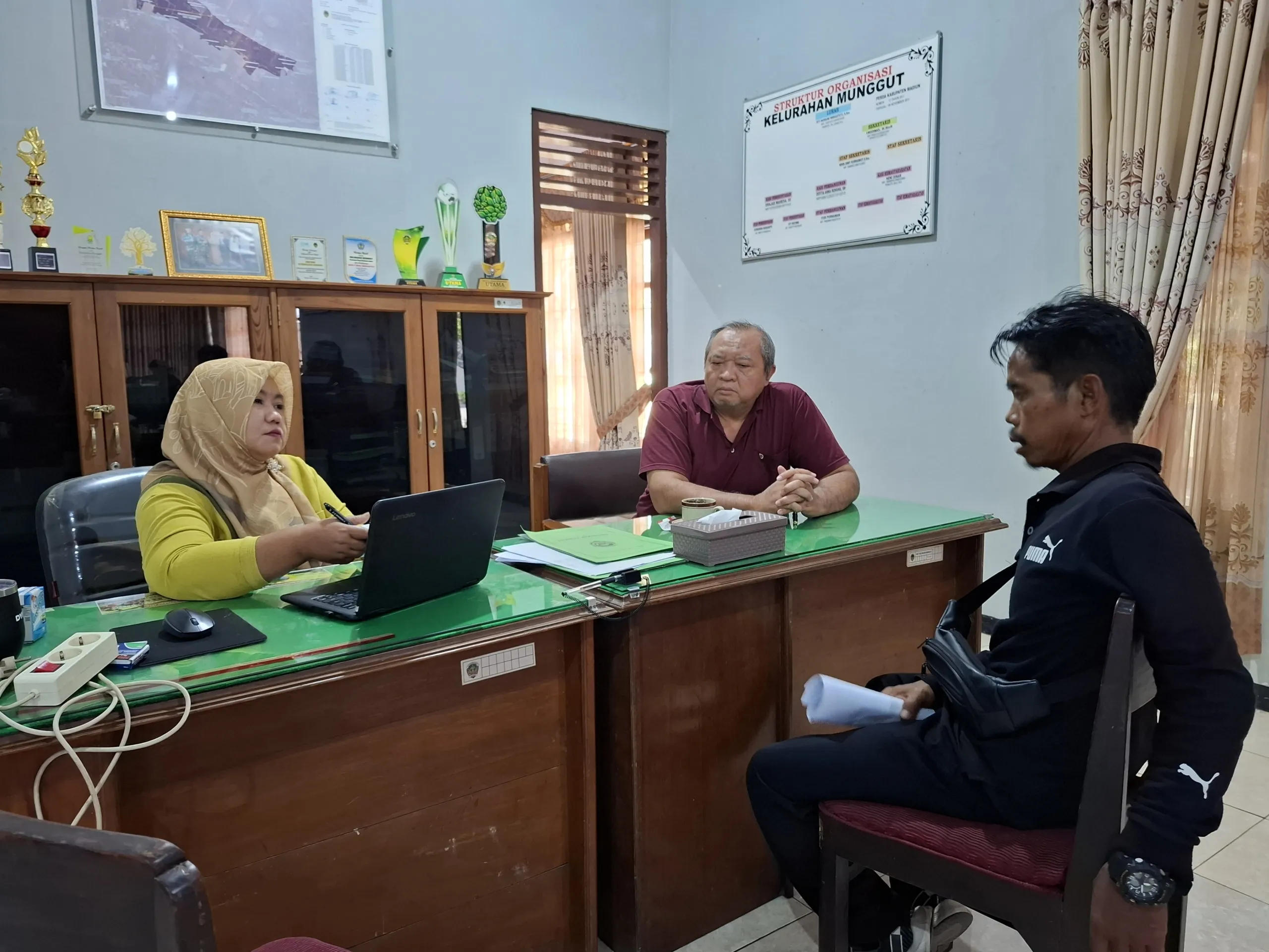 Polemik Jual Beli Lahan Petani di Munggut , Dua Kubu Mediator Dipanggil Kelurahan 1 Polemi jual beli lahan