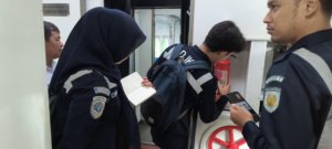 Inspeksi di 11 Stasiun dan Kereta Jarak Jauh untuk Pastikan Standar Keselamatan Terpenuhi. (Foto : Humas KAI)