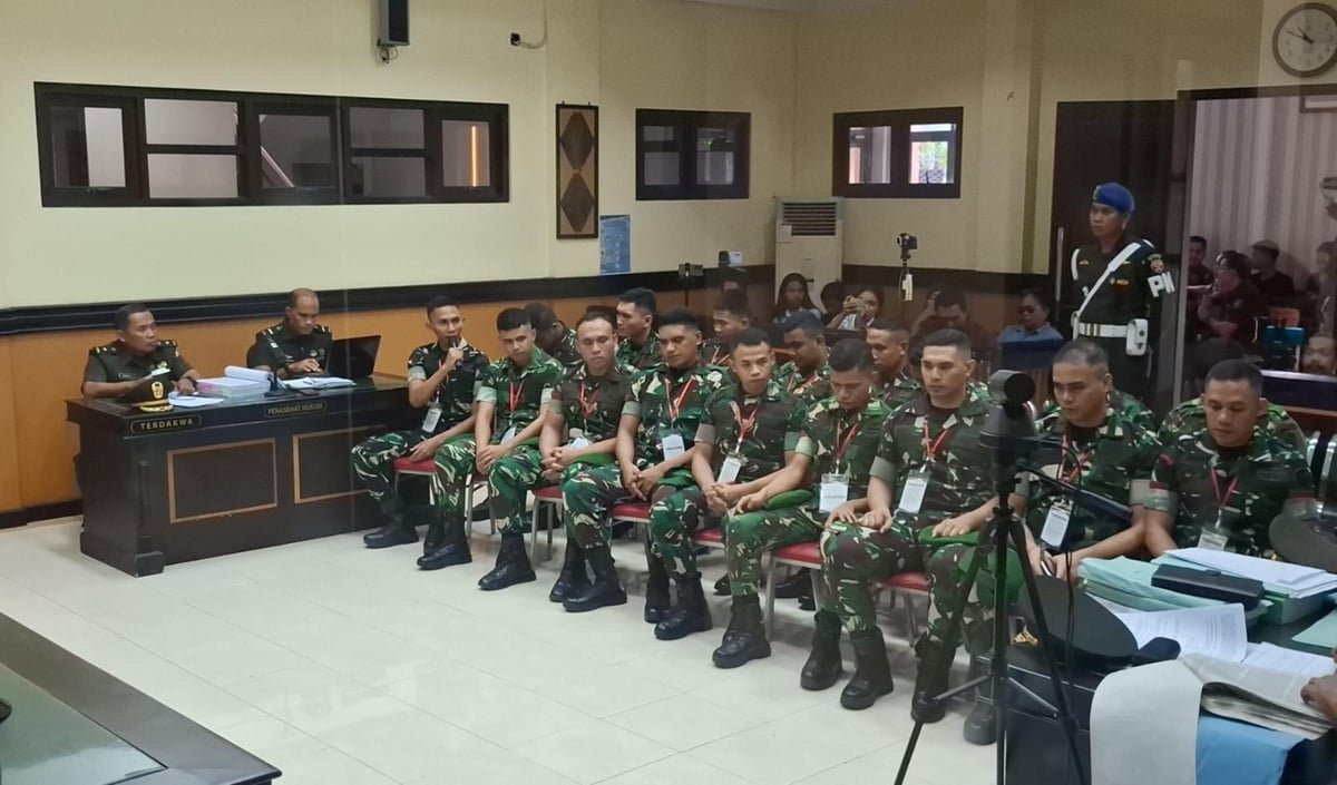 Kasus Prada Lucky , 17 Prajurit Terdakwa Masuk Tahap Penentuan 1 Prada Lucky