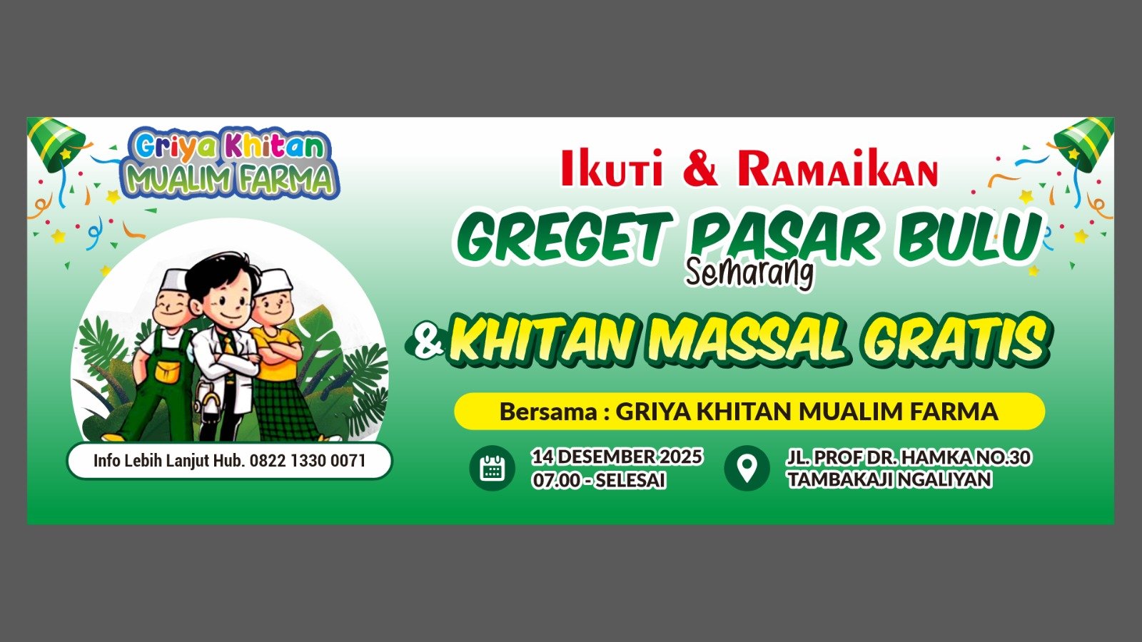 Pedagang Pasar Bulu Gandeng Mualim Farma, Evata, dan Komunitas Semarang Hidupkan “Gereget Pasar Bulu” 1 pedagang pasar
