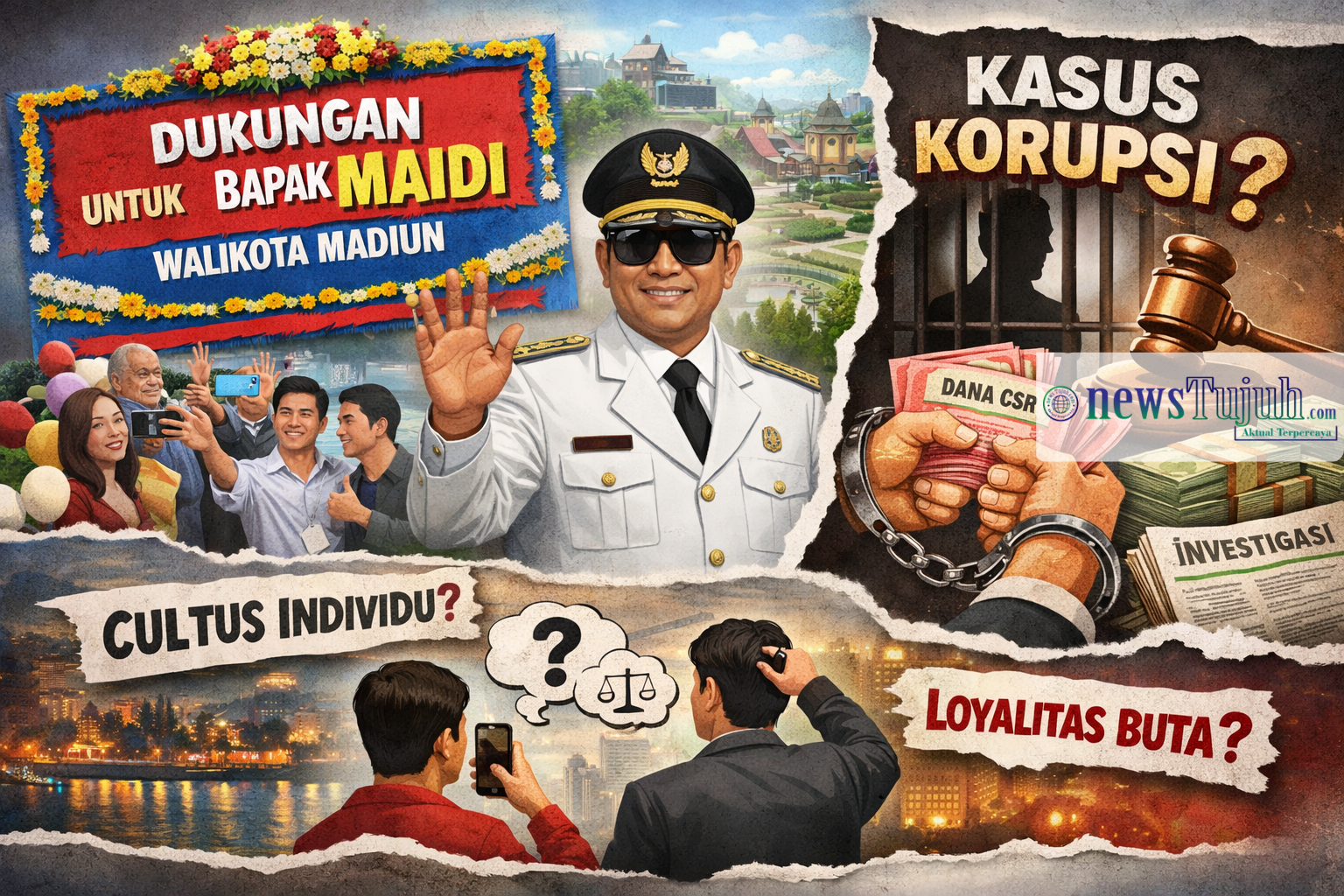 Fenomena Karangan Bunga Dukungan Kepala Daerah di Tengah Isu Hukum: Antara Empati dan Etika Publik 2 Karangan Bunga di Tengah Proses Hukum.