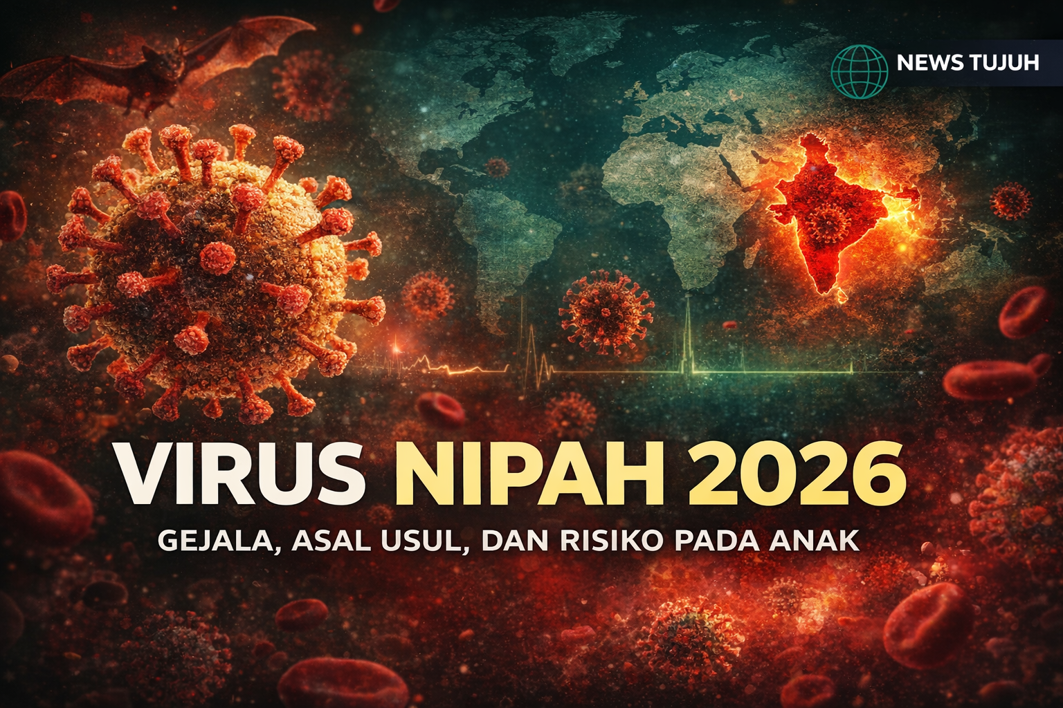 Virus Nipah 2026: Gejala, Asal Usul, dan Resiko 1 Virus Nipah