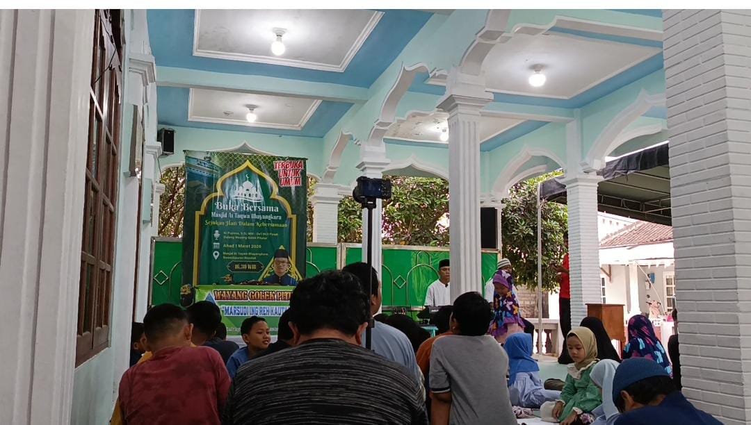 Ngabuburit Ramadhan 2026 di Boyolali: Wayang Golek Pitutur Hidupkan Masjid At-Taqwa Bayangkhara 2 ngabuburit