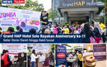 Grand HAP Hotel Solo Rayakan Anniversary ke-11, Gelar Aksi Sosial