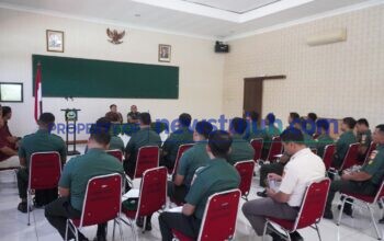 Intel Korem 074 Gelar Litpers Jabatan Tertentu di Boyolali