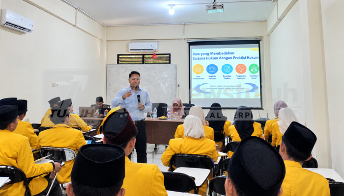 Menuju Dunia Profesi Hukum: Ahmad Purwohadi Beri Bekal Nyata bagi Mahasiswa IAIT Pacitan