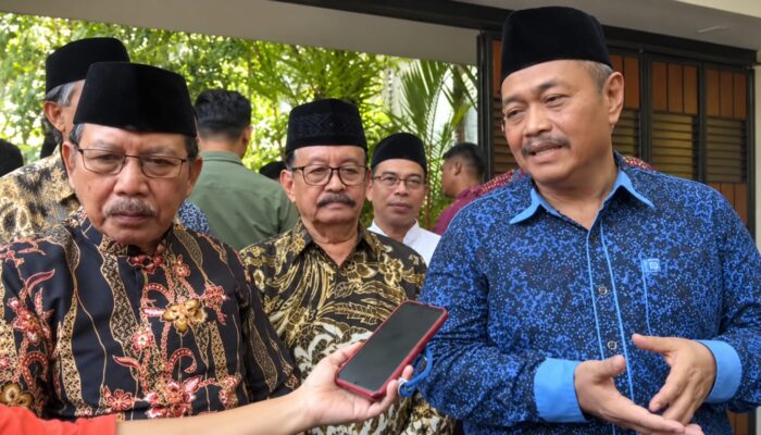 PSHT Pusat Madiun Silaturahmi Kunjungi Kediaman Jokowi
