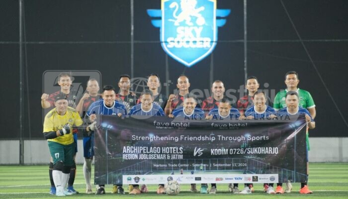 Archipelago Hotels Region Joglosemar & Jatim dan Kodim Sukoharjo Adu Sportivitas