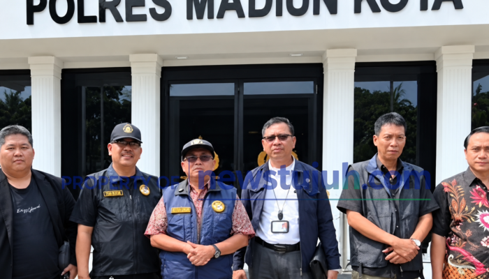 Ketum PSHT Taufik Datangi Polres Madiun Kota, Jawab 37 Pertanyaan