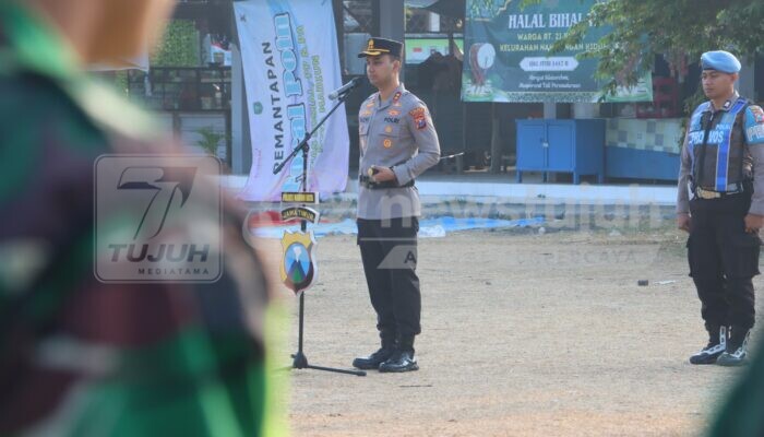 Apel Harkamtibmas, Kapolres Madiun Kota Tekankan Kota Madiun Tetap Aman