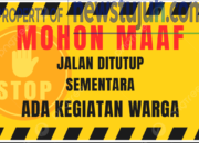Tutup Jalan untuk Hajatan, Ini Aturan Hukumnya