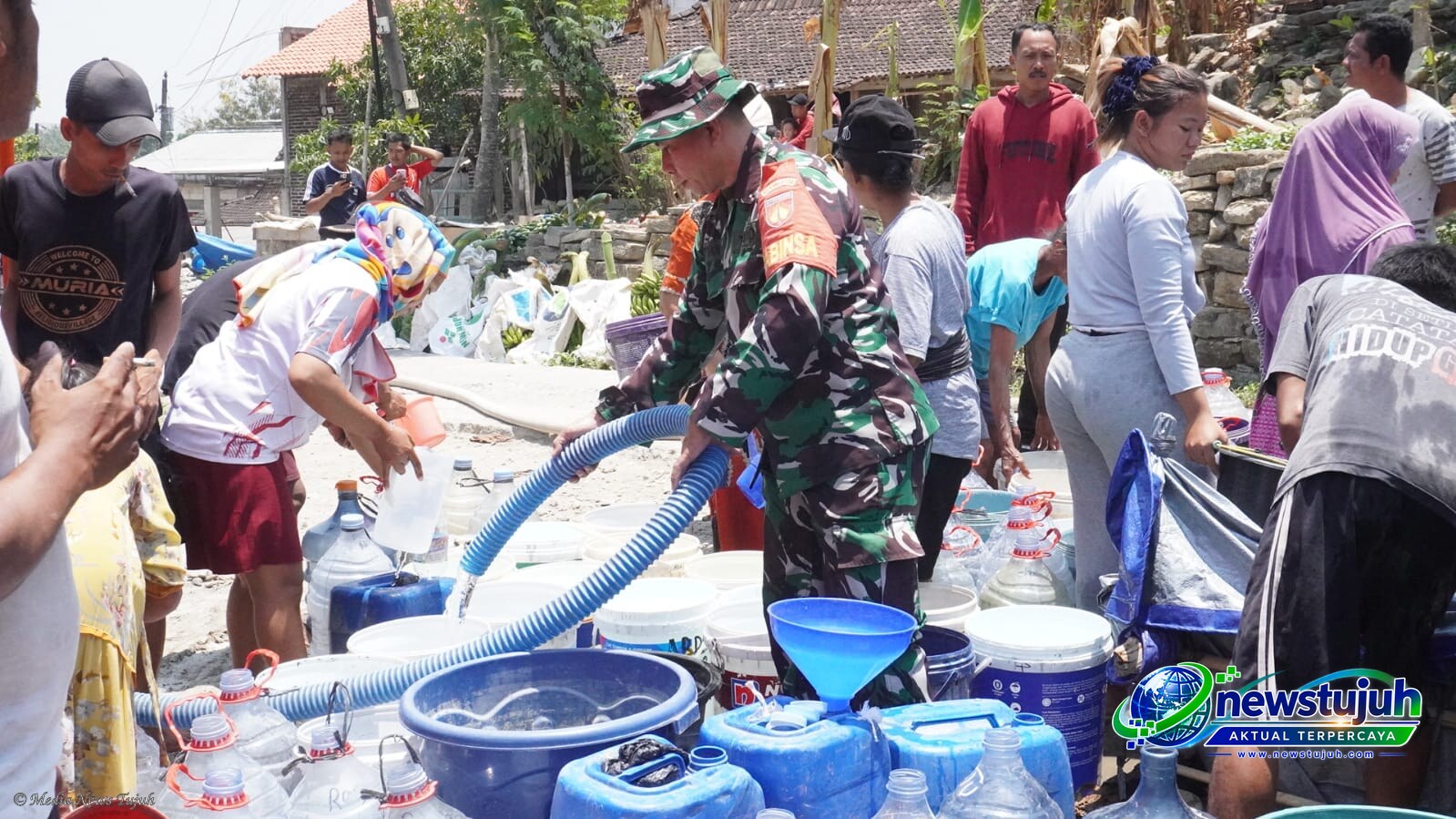bantuan air bersih Kodim Boyolali